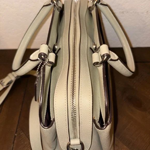 Coach Lillie Leather Satchel NWOT - Picture 6 of 11